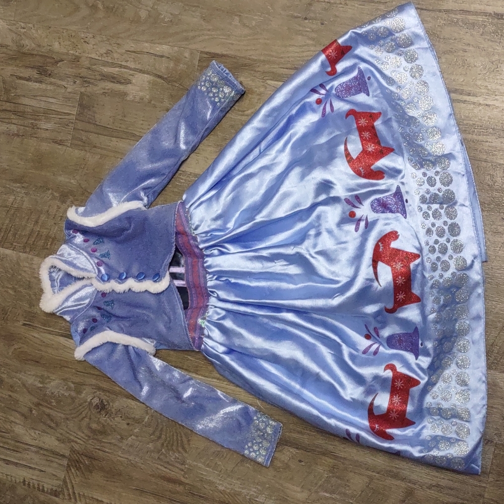 Olaf's Frozen Adventure Anna dress size 4